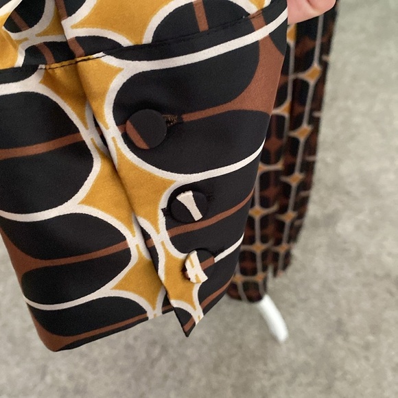 ZARA Black and White Halter Midi Sundress for Wedding Guests size XXL - Picture 6 of 14